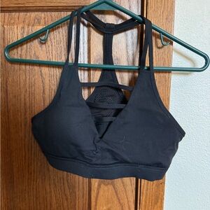 ZYIA Black Strappy Sports Bra